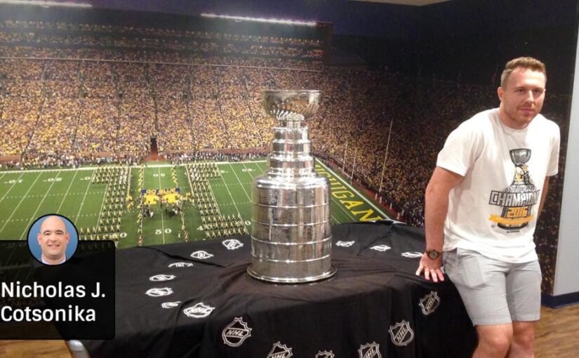Ian Cole brings Cup home to Ann Arbor